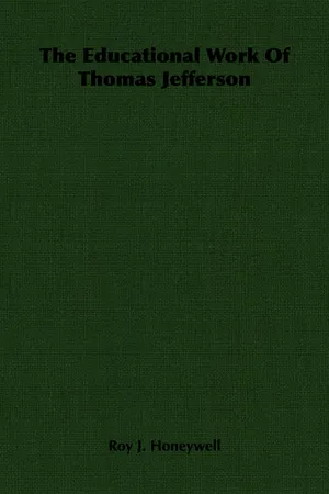 The Educational Work Of Thomas Jefferson