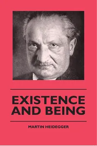 Existence And Being_cover