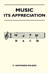 Music - Its Appreciation_cover