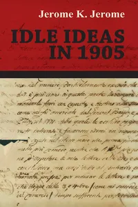 Idle Ideas in 1905_cover