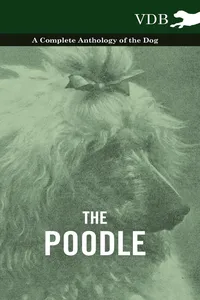 The Poodle - A Complete Anthology of the Dog_cover