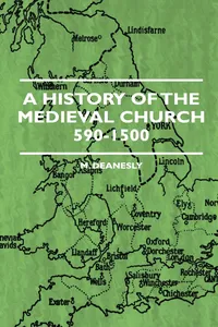 A History Of The Medieval Church 590-1500_cover