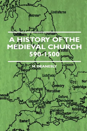 A History Of The Medieval Church 590-1500
