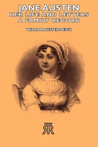 Jane Austen - Her Life and Letters - A Family Record_cover
