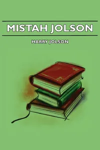 Mistah Jolson_cover