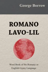 Romano Lavo-Lil - Word Book of the Romany or English Gypsy Language_cover