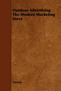 Outdoor Advertising the Modern Marketing Force_cover