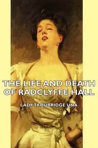 The Life and Death of Radclyffe Hall_cover