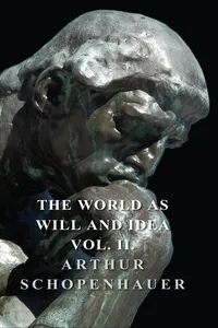 The World as Will and Idea - Vol. II._cover