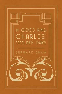 In Good King Charles' Golden Days_cover