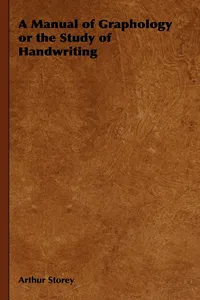 A Manual of Graphology or the Study of Handwriting_cover
