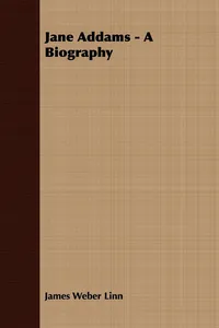 Jane Addams - A Biography_cover