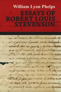 Essays of Robert Louis Stevenson_cover