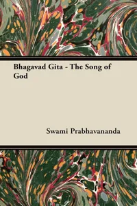 Bhagavad Gita - The Song of God_cover