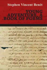 Young Adventure, a Book of Poems_cover