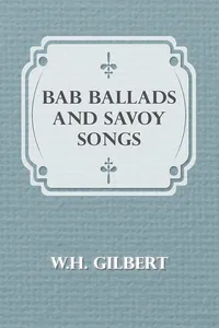 Bab Ballads And Savoy Songs_cover