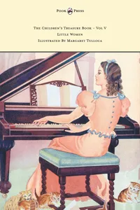 The Children's Treasure Book - Vol V - Little Women - Illustrated by Margaret Tulloca_cover