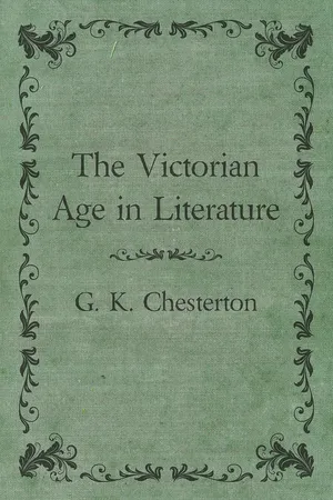 The Victorian Age in Literature