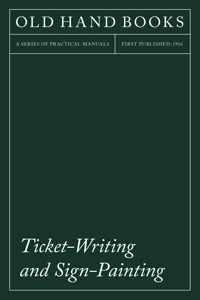Ticket-Writing and Sign-Painting_cover