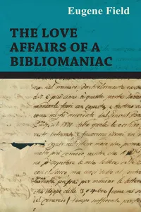 The Love Affairs of a Bibliomaniac_cover