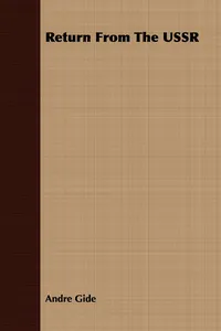 Return From The USSR_cover