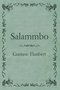 Salammbo Of Gustave Flaubert_cover