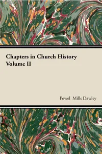 Chapters In Church History_cover