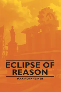 Eclipse of Reason_cover