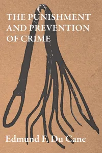 The Punishment and Prevention of Crime_cover