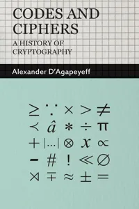 Codes and Ciphers - A History of Cryptography_cover