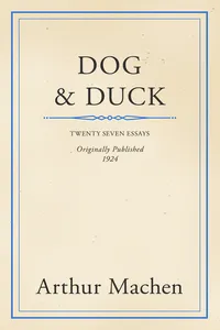 Dog and Duck_cover