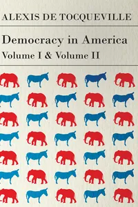 Democracy in America - Vol. I. and II._cover