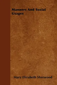 Manners And Social Usages_cover