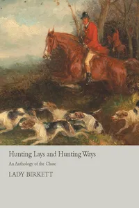 Hunting Lays and Hunting Ways - An Anthology of the Chase_cover