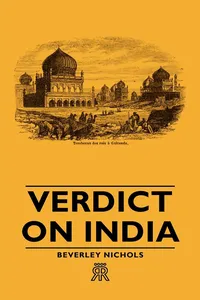 Verdict on India_cover