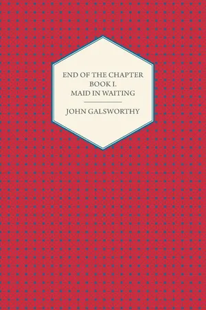 End of the Chapter - Book I - Maid in Waiting