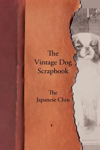 The Vintage Dog Scrapbook - The Japanese Chin_cover