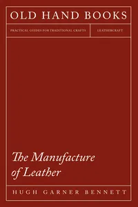 The Manufacture of Leather_cover