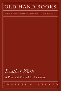 Leather Work - A Practical Manual for Learners_cover
