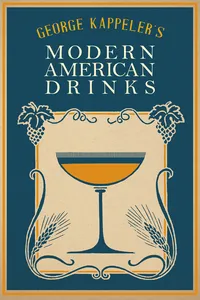 George Kappeler's Modern American Drinks_cover