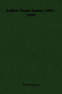 Letters From Samoa 1891-1895_cover