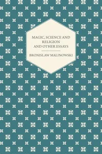 Magic, Science and Religion and Other Essays_cover