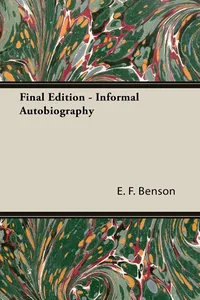 Final Edition - Informal Autobiography_cover