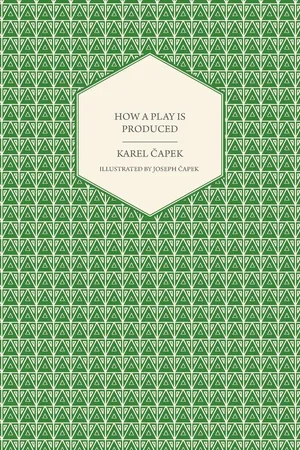 How a Play is Produced - Illustrated by Joseph ÄŒapek