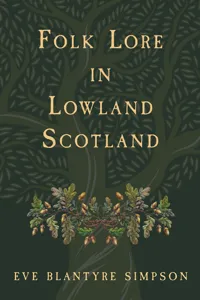 Folk Lore in Lowland Scotland_cover