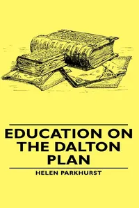 Education on the Dalton Plan_cover