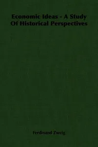 Economic Ideas - A Study Of Historical Perspectives_cover