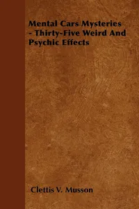 Mental Card Mysteries - Thirty-Five Weird And Psychic Effects_cover