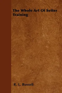 The Whole Art Of Setter Training_cover