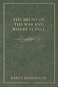 The Brunt of the War and Where It Fell_cover